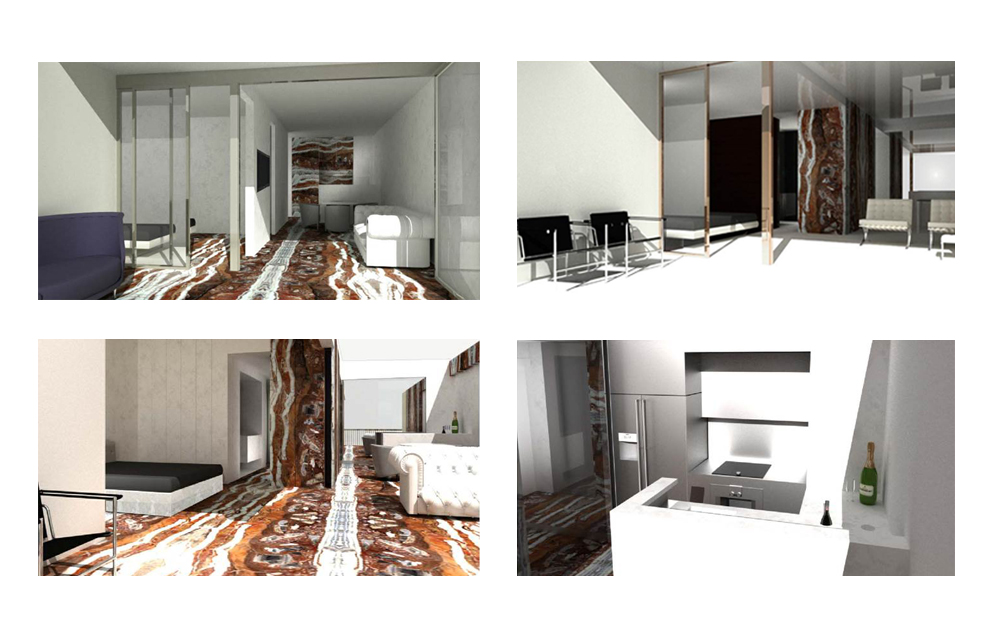 Mirabeau, Housing, interior design