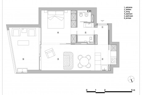 Mirabeau, Housing, interior design